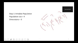 Differential Evolution DE Numerical Example Step-by-Step Tutoiral Part 2