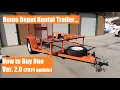 How to Buy a Home Depot Rental Trailer - 2024 Update