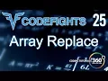 Array Replace CodeFights Intro Algorithm JavaScript Solution and Breakdown