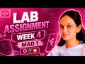 Mad 1 Lab Assignment Week 4 IITM AI Gurl