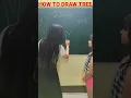 How to Draw Tree Step by Step