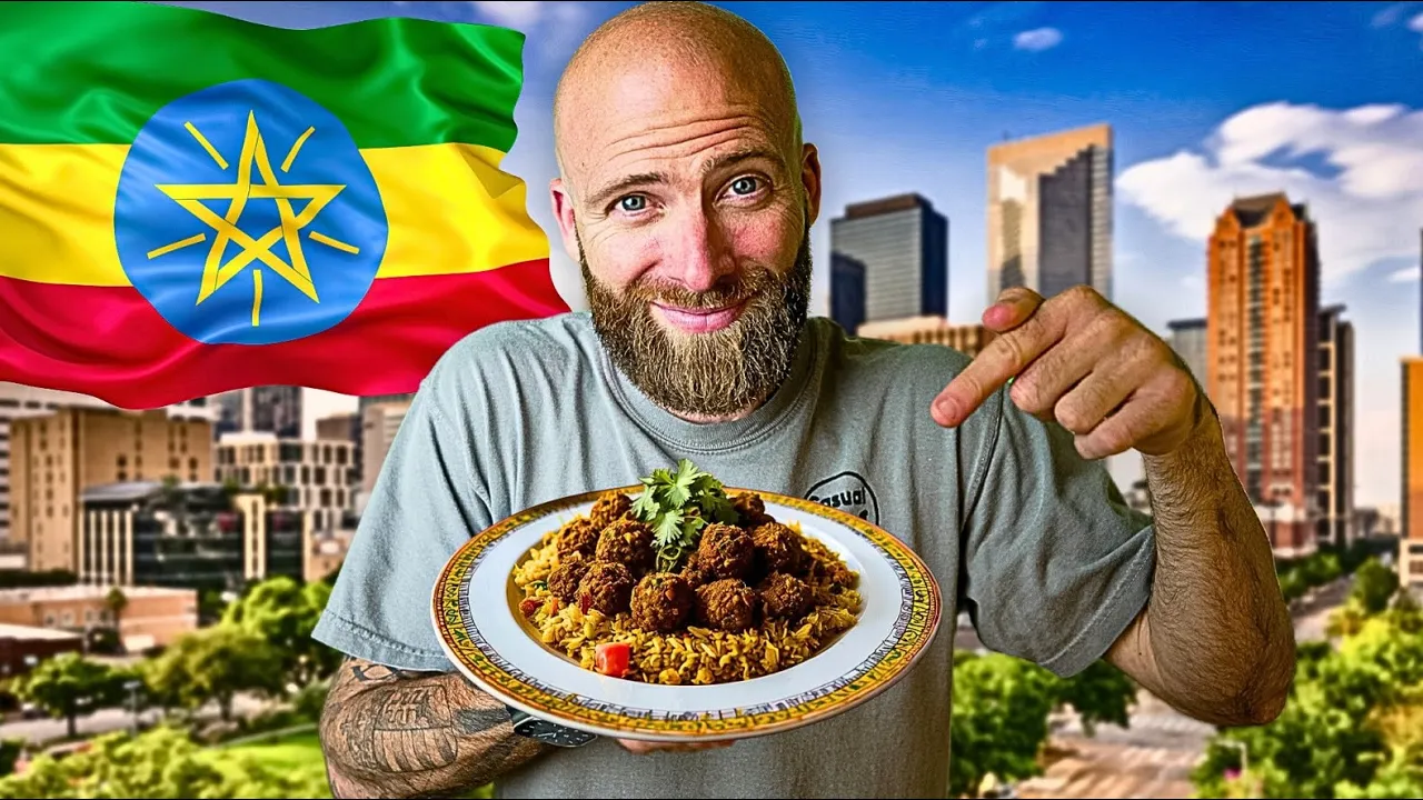 Houston's Ethiopian Food Marathon!! First Time Trying Ethiopian Food!!