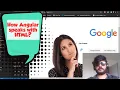 How Does Angular Works with HTML and TypeScript Chapter 1