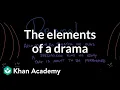 The elements of a drama Reading Khan Academy