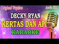 Download Lagu KERTAS DAN API - MANSUR. S || COVER DECKY RYAN (KARAOKE)