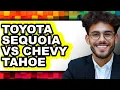 Toyota Sequoia vs Chevy Tahoe - Full Comparison