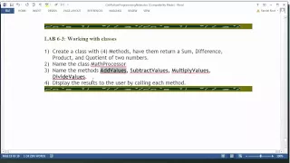 Python Module 06 15 Lab 06 3 Starter