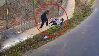 مقاطع غريبة و غير متوقعة صورتها كاميرات المراقبة لايصدق 