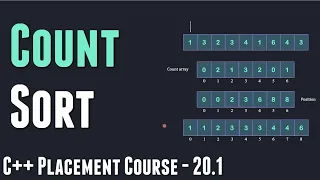 Count Sort C Placement Course Lecture 20 1