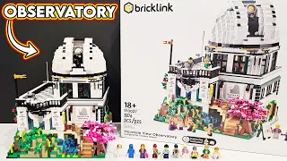 LEGO Mountain View Observatory Detailed Review