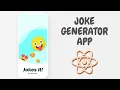 Build Joke Generator App in ReactJS 2024