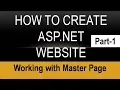 ASP NET Tutorial How to create a website using asp net with C in Visual Studio 2010