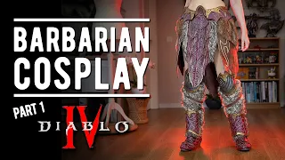 Building a new Diablo IV Barbarian Cosplay / Part 1