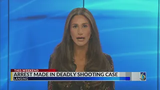 Arrest made in deadly shooting in Lansing