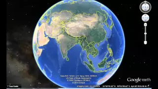 Myanmar Google Earth View
