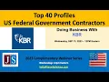 Top 40 Federal Contractors - PROFILE