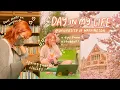 college life vlog spring classes cherry blossoms tips from a UW student