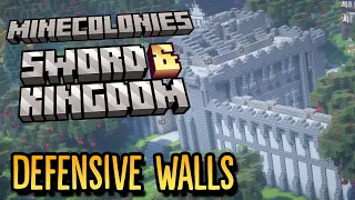 Minecolonies: Sword & Kingdom - Defensive City Walls