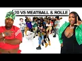 Download Lagu 20 GUYS VS 2 REALITY STARS: MEATBALL \u0026 ROLLIE