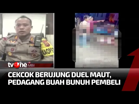 Tidak Terima Dagangannya Ditawar, Pedagang Tikam Pembeli Hingga Tewas