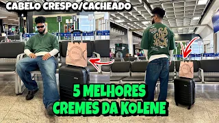 5 MELHORES CREMES PARA FINALIZAÇÃO DE CRESPOS E CACHEADOS DE KOLENE | UM MELHOR QUE O OUTRO!!