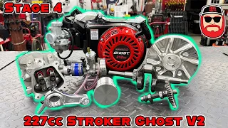 Ultimate 227cc Stroker Predator Ghost Build Dyno Ride