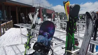 McCoy Station at Mammoth Mountain April 12 2019