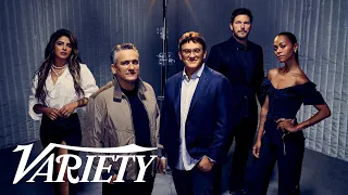 chris pratt priyanka chopra jonas zoe salda a u0026 the russo brothers on the future of entertainment