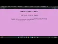 Bold Italic Subscript Superscript TAGS in HTM HTML text formatting using bold italic sub sup