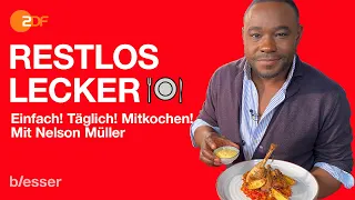 Schnelles SCHNITZEL-Rezept vom Kalb ODER Sellerie - Einfach! Täglich! Mitkochen! mit Nelson Müller. 