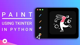How To Create A GUI Paint Application Using Python Tkinter Tutorial With Source Code