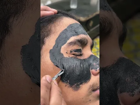 #MensGrooming #BarberShop #Satisfying #Hairline #Waxing