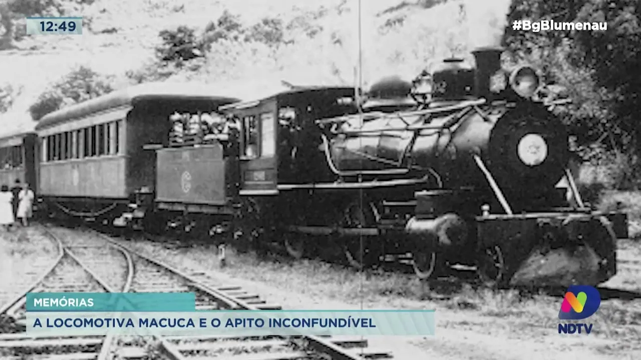 Memórias: a locomotiva Macuca e o apito inconfundível