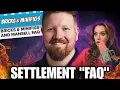 Bricks Minifigs Settlement FAQ is BIZARRE