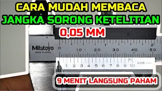 Download CARA MEMBACA JANGKA SORONG | KETELITIAN 0.05 mm | VERNIER CALIPER MP3