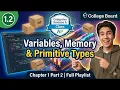 The Building Blocks Variables Memory and the Three Primitive Data Types