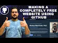 How to make a completely free website using GitHub