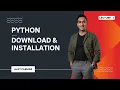 Python Download Installation Lecture 1 Python Data Analytics
