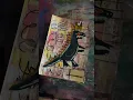 Creating a Basquiat-Inspired Dinosaur Collage with Watercolours and Oil Pastels Art Activity