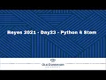 REYES 2021 - DAY23