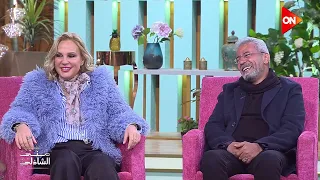 لما ناديه اكتشفت خيانة حسن ابطال مسلسل وبينا ميعاد مع منى الشاذلي 