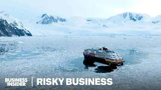 How A Cruise Ship Operates At The Edge Of The World | Risky Business