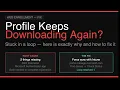 Web Enrollment Profile Keeps Downloading Again and Again Here is the Fix iPhone iPad Intune