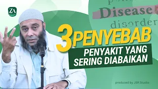 [FULL KAJIAN] Gula, Tepung, & Plastik, 3 Penyebab Penyakit yang Sering Diabaikan