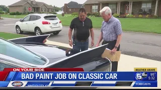 Download Knoxville man upset over bad paint job on classic car MP3