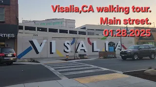 Visalia California walking tour - January 28 2025