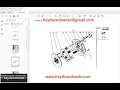 Kubota B6100E Tractor Parts Manual