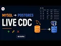 CDC without Kafka MySQL PostgreSQL Live Replication in 2 Minutes