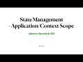 State Management - Application Scope