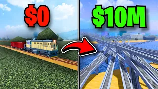 I Built a $10M Railway EMPIRE in Roblox.. | Overfreight
